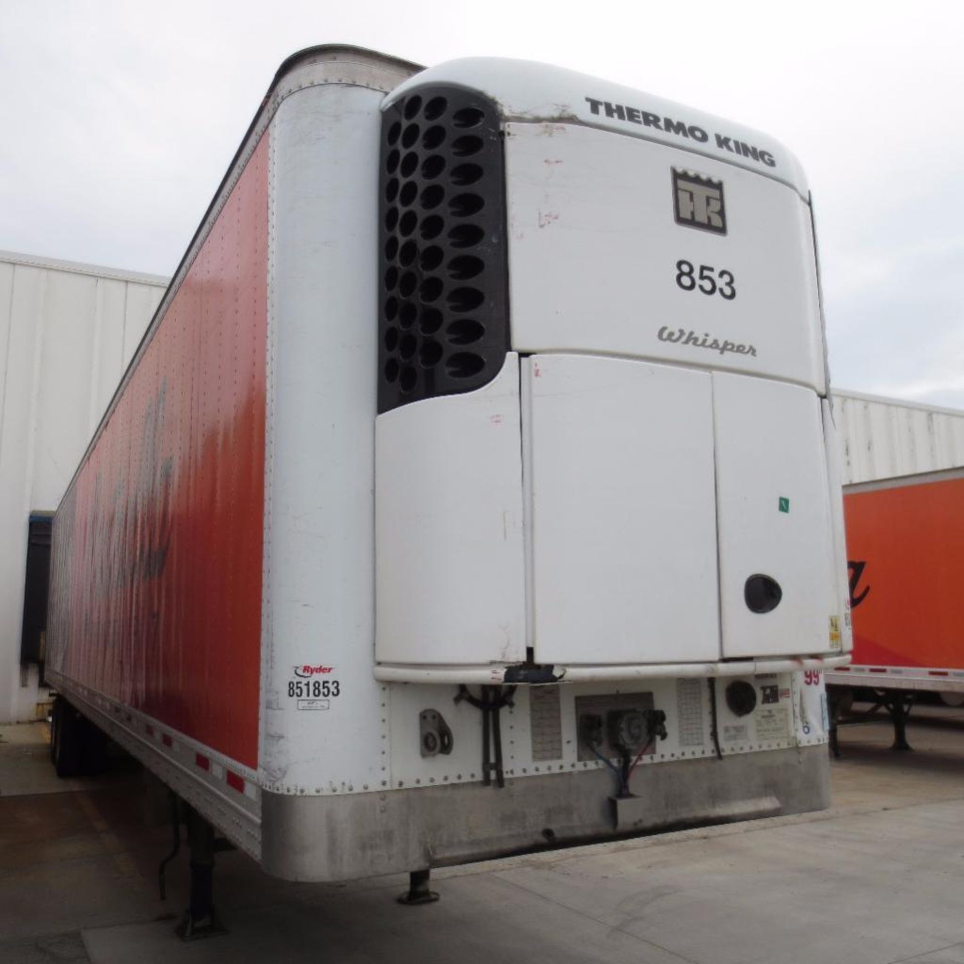 Wabash 50' Reefer Trailer, 13' 6" Hight, 99" Wide, Year 2006, Vin 1JJV502WX6L989108, Rider # 851853, - Image 2 of 7