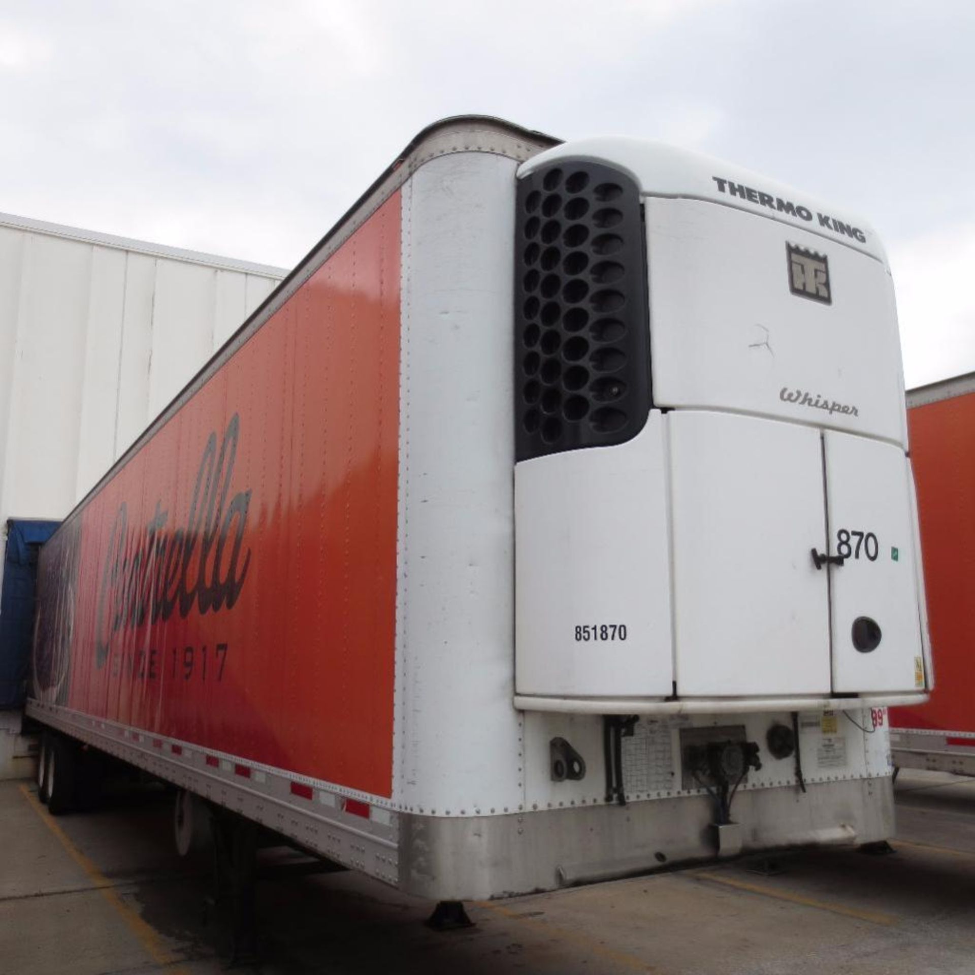 Wabash 50' Reefer Trailer, 13' 6" Hight, 99" Wide, Year 2006, Vin 1JJV512W36L015847, Rider # 851870, - Image 2 of 7