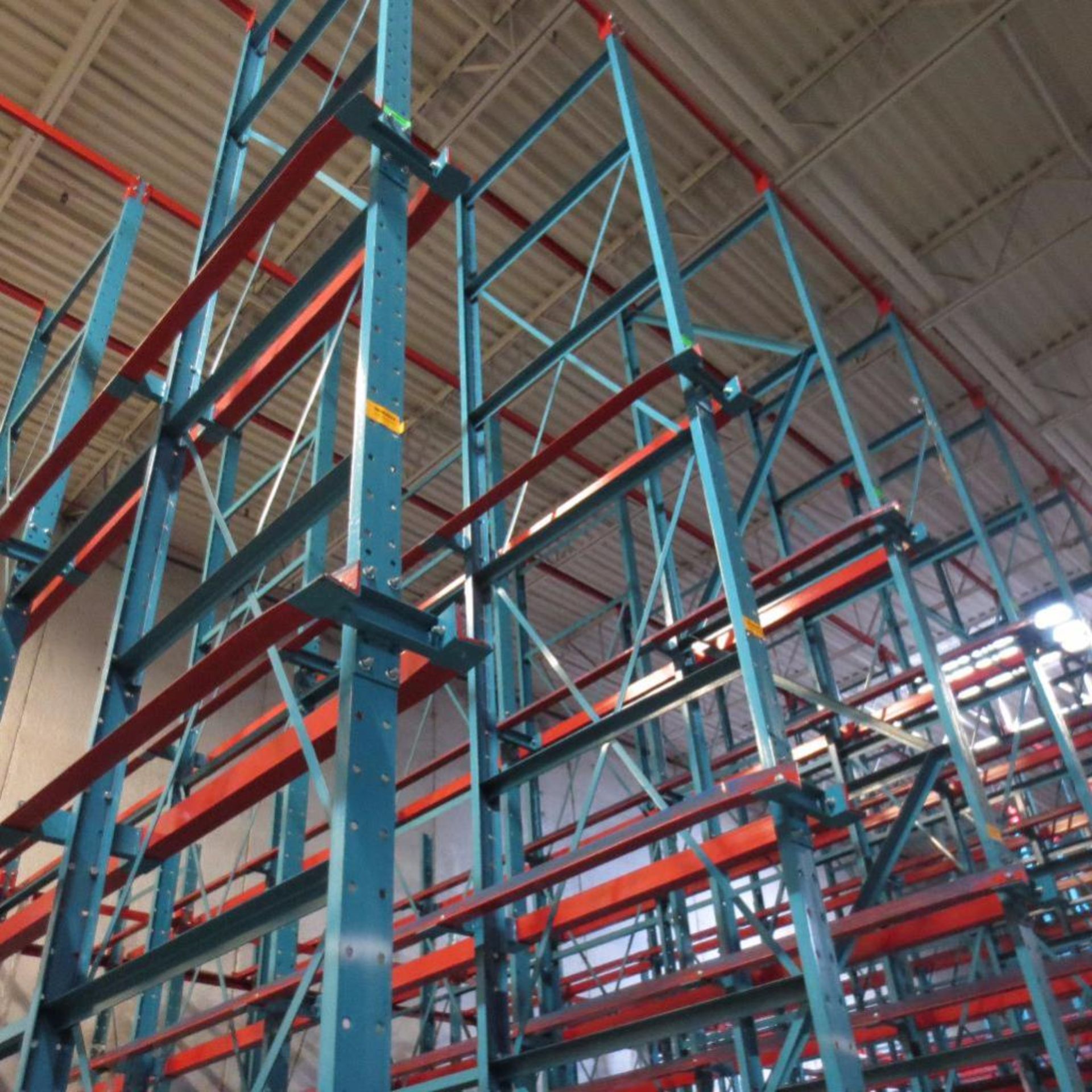 (44) Section of Pallet Racking, For Tall Stacked Pallets, 194' X 24' Deep Foot Print and 24' Tall - Image 6 of 6