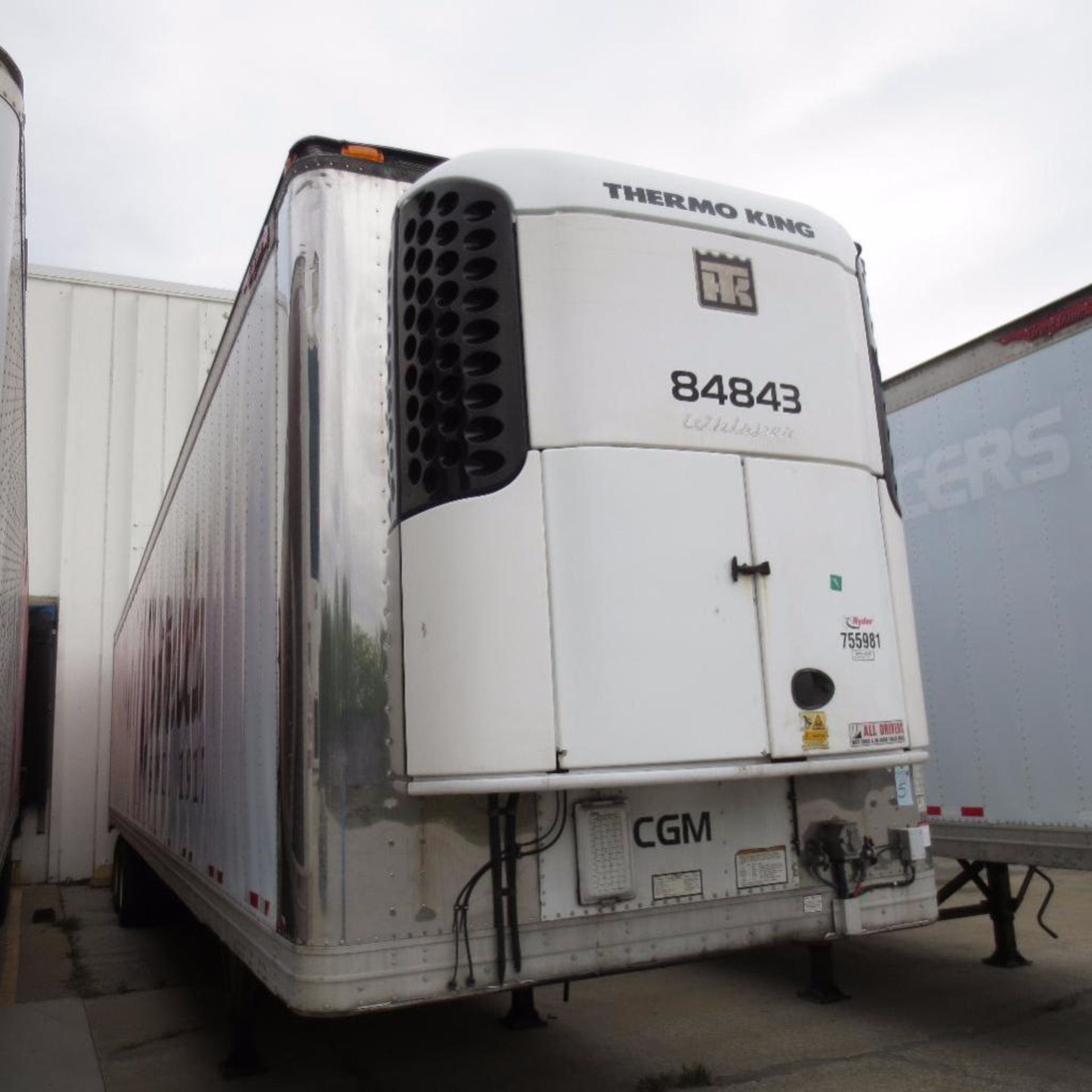 Great Dane 48' Refrigerated Trailer, 13' 6" Height, 104" Wide, Year 2004, Vin 1GRAA96325B703107, Rid - Image 7 of 7