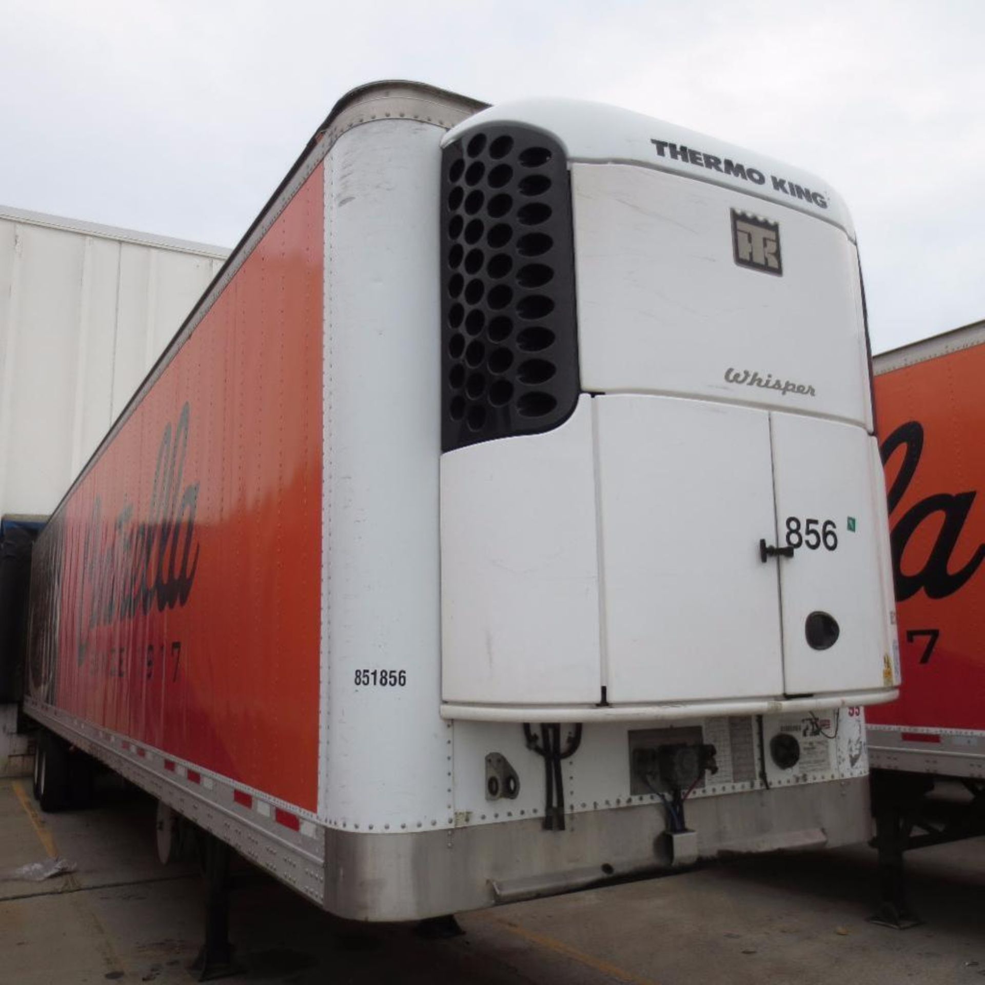 Wabash 50' Reefer Trailer, 13' 6" Hight, 99" Wide, Year 2006, Vin 1JJV502W16L989112, Rider # 851856, - Image 2 of 7