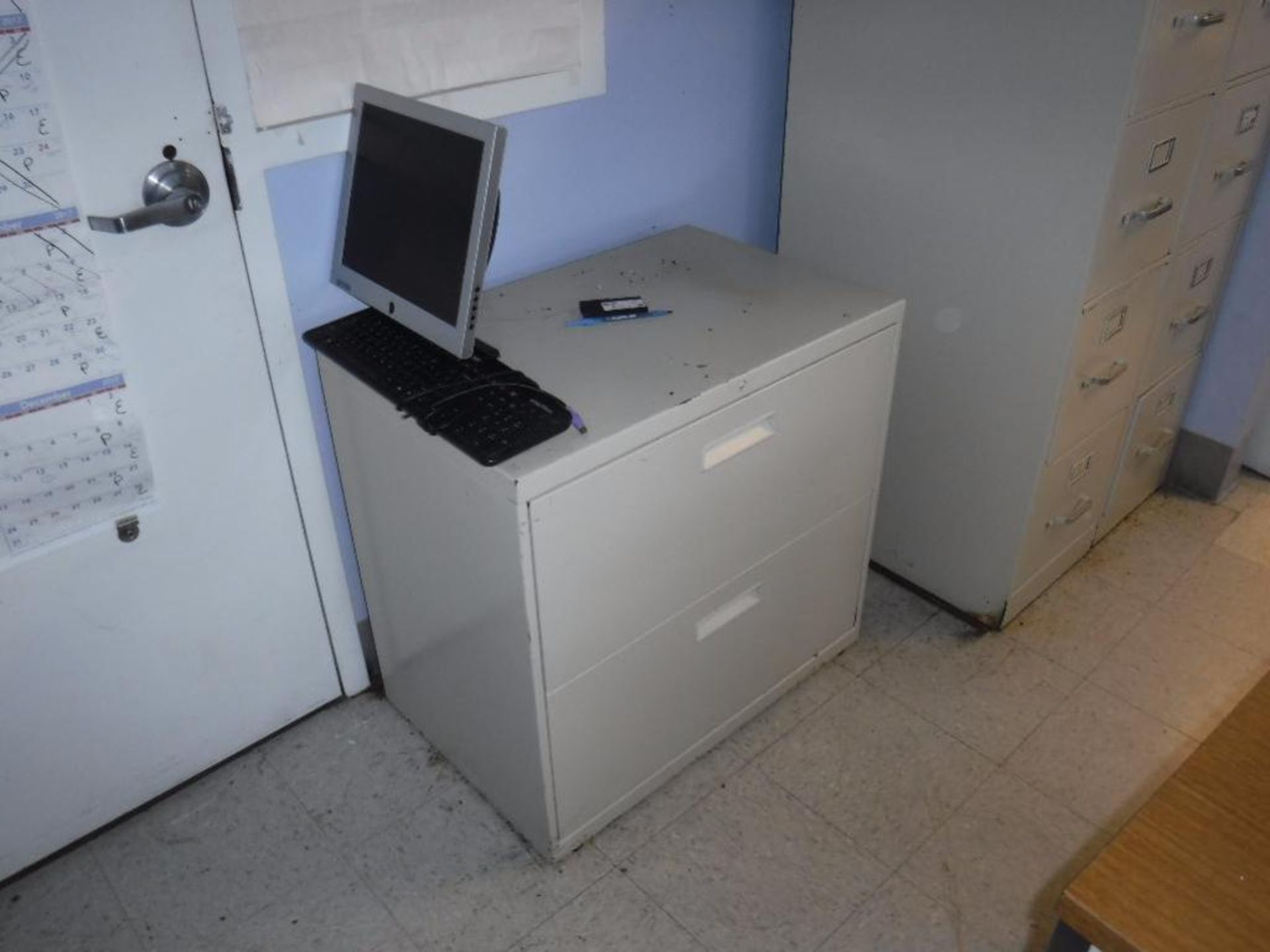 Contents of Office-Desk, 3 Chairs, 2-4 Drawer Files, 2 Drawer Lateral File, (2) Tower Computers with - Image 4 of 10