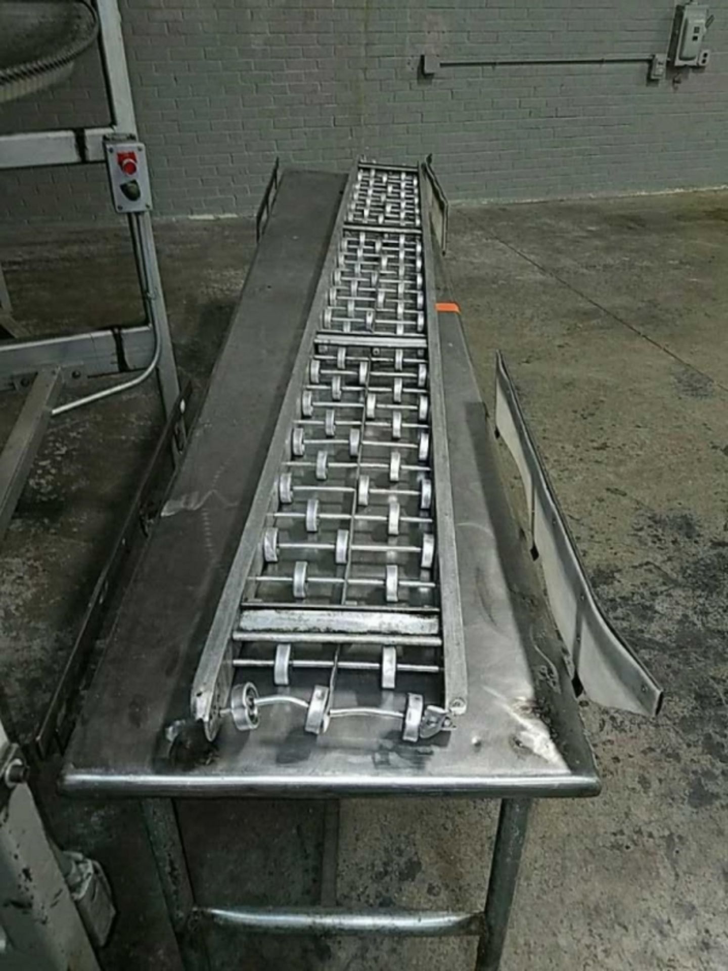 Stainless table and conveyor section - Bild 3 aus 3