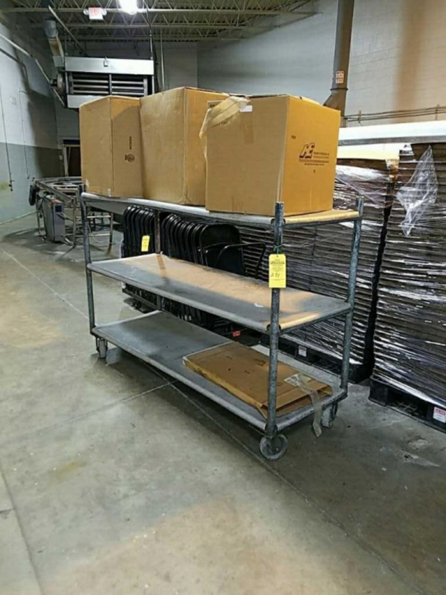 Industrial cart and contents - Image 2 of 2