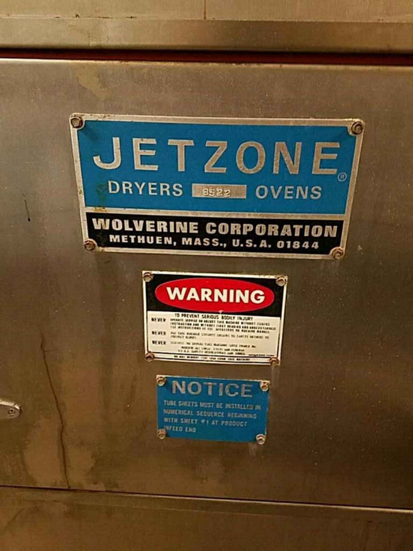 Jet Zone dryer/ slash oven - Image 14 of 20