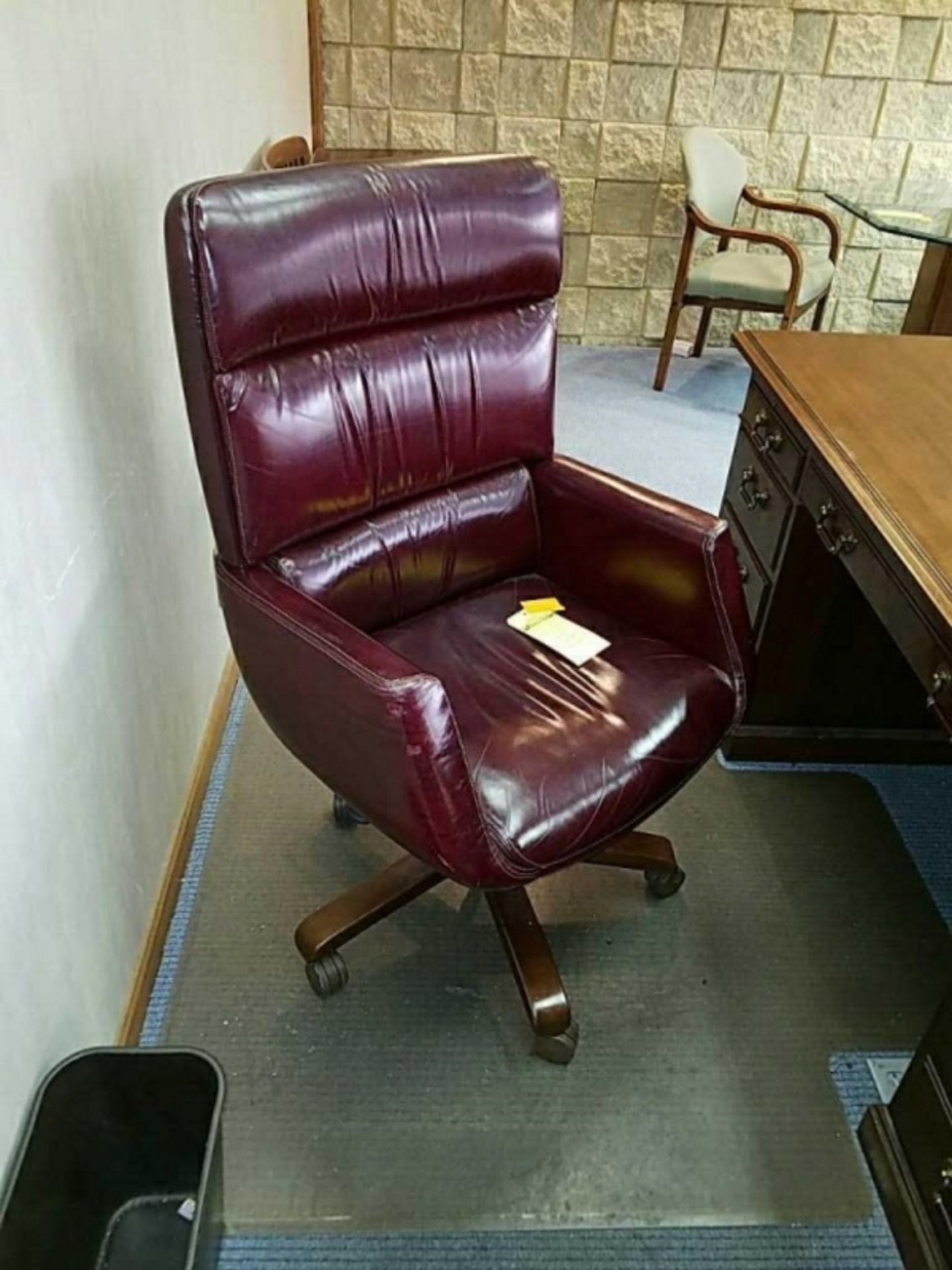 Executive leather chair