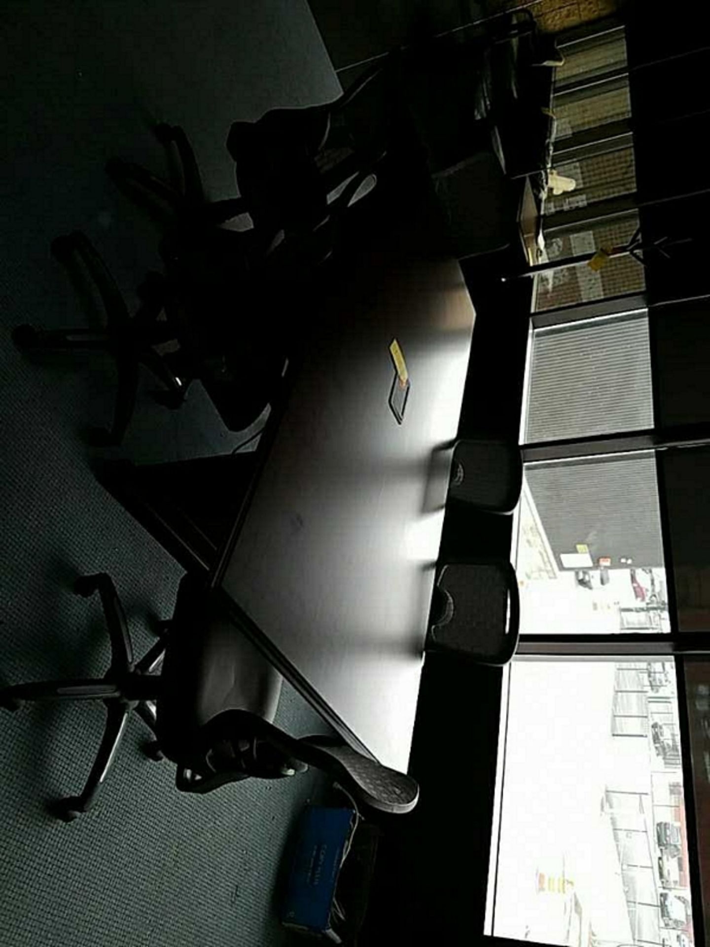 Boardroom table and 6 chairs
