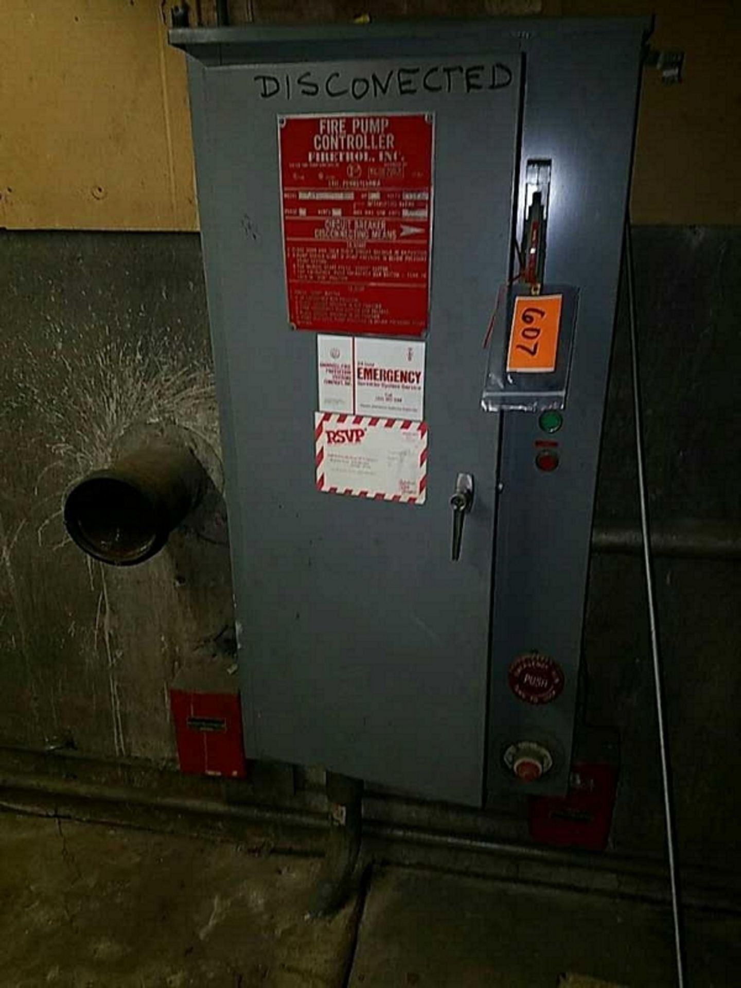 Fire pump controller and disconnect - Image 2 of 2