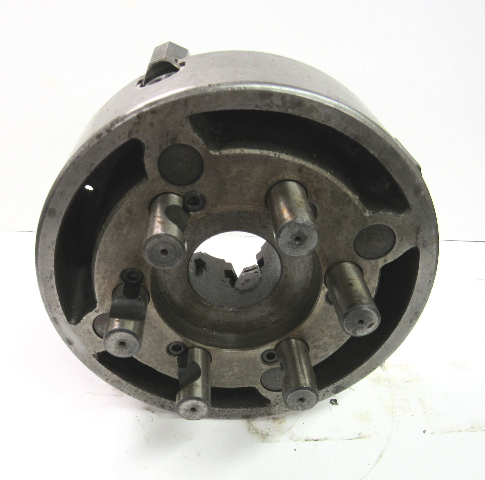 10" 4 Jaw Chuck w/ D1-6 - Image 2 of 2