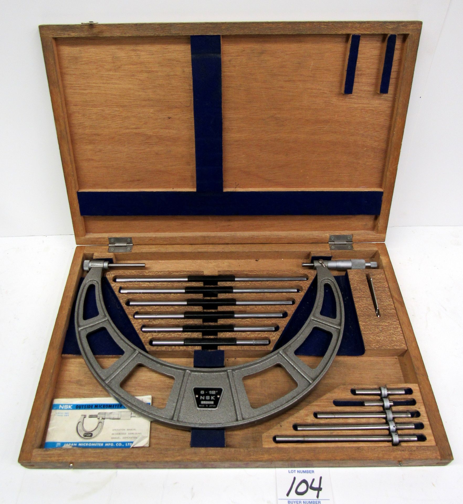 NSK 6"-12" Micrometer