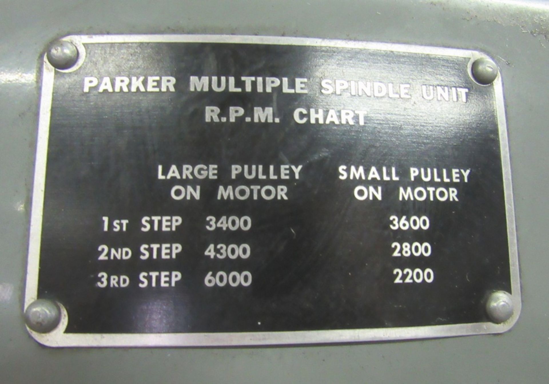 Parker Majestic Model 2Z 6" x 18" Hand Feed Precision Surface Grinder- S/N 3152-SCM-75 - Image 7 of 8