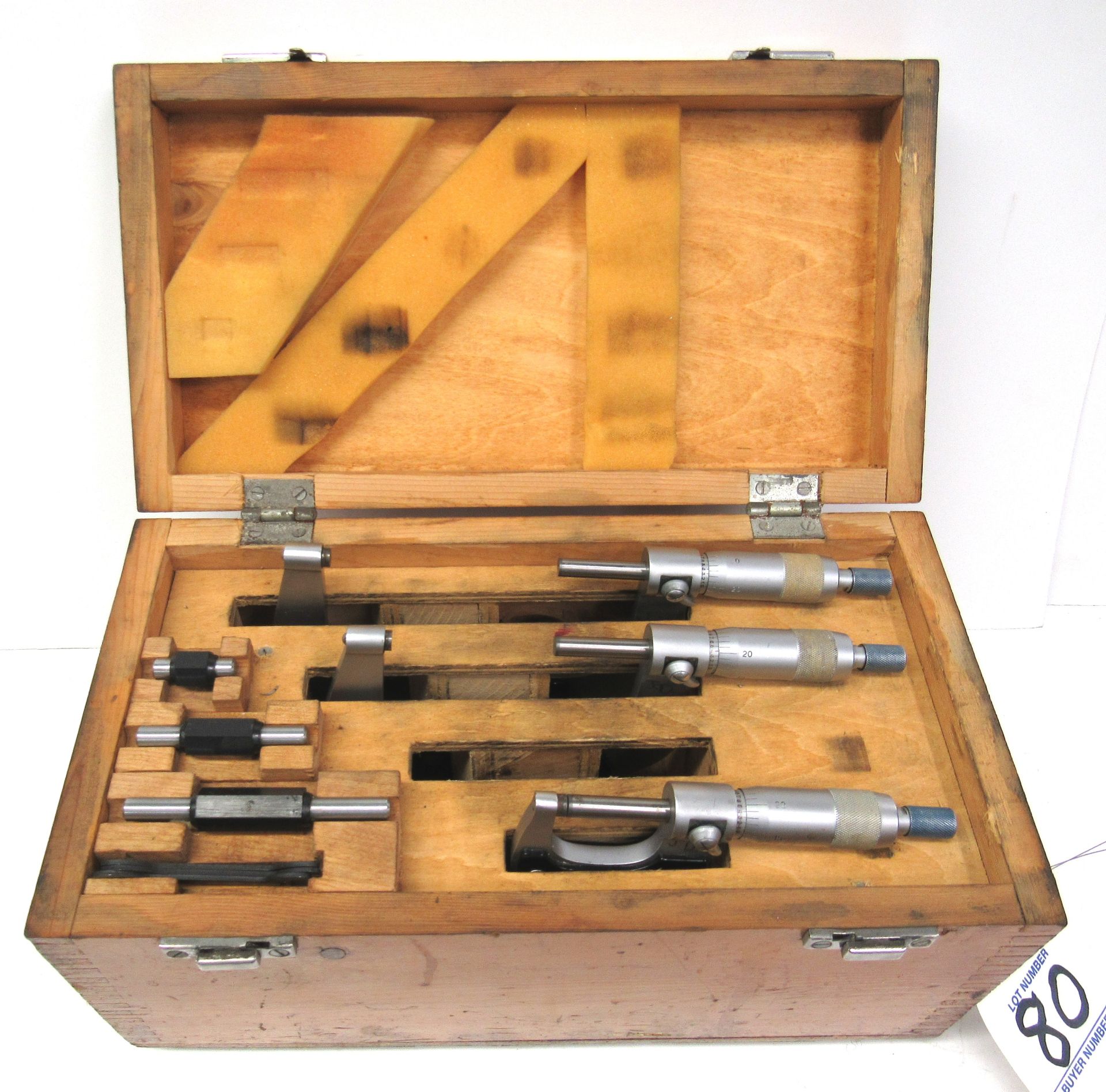 3 Pc. Micrometer Set