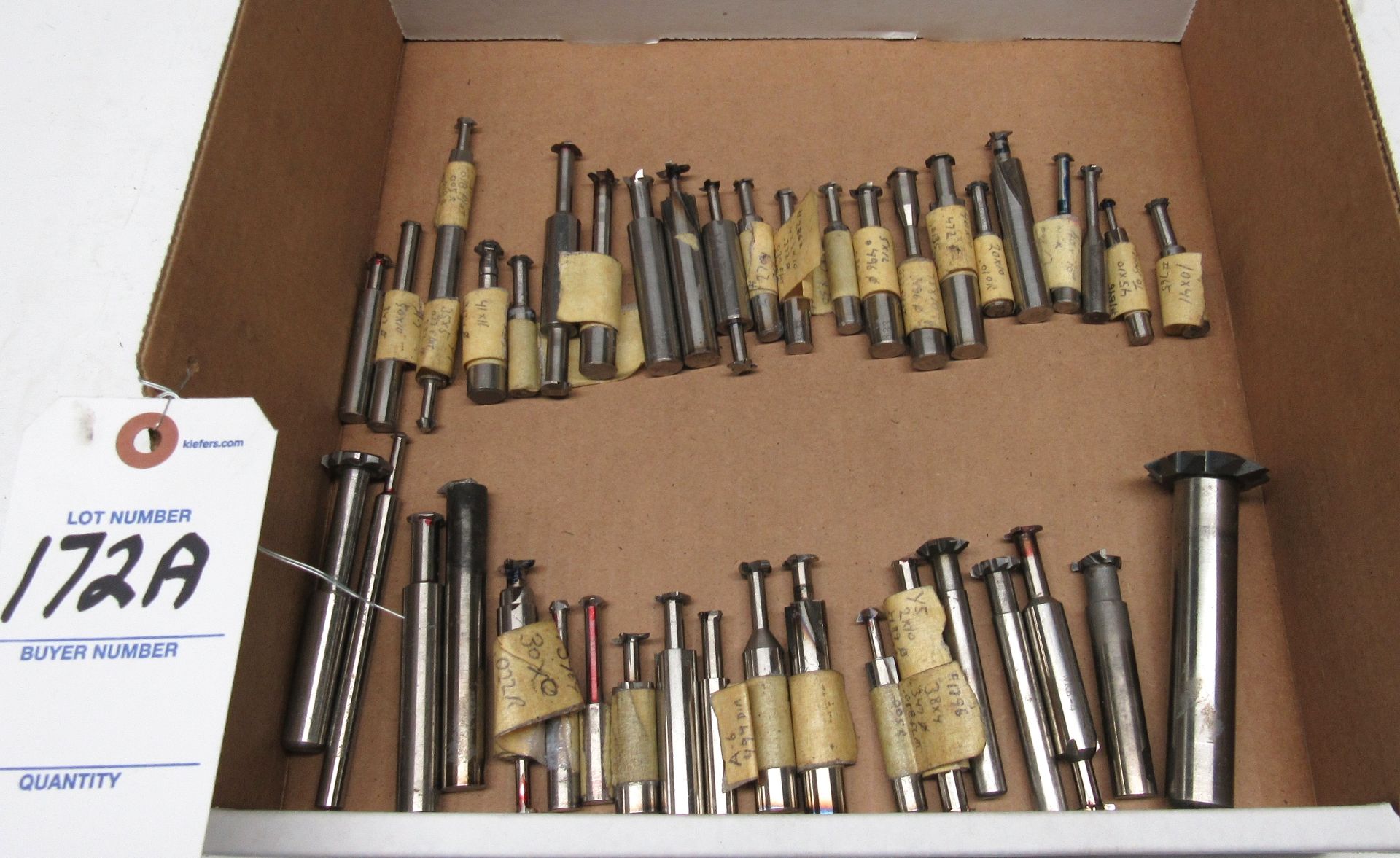Lot Assorted Carbide Thread Mill Cutters