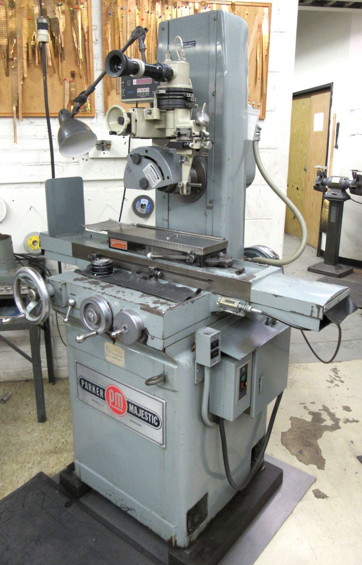 Parker Majestic Model 2Z 6" x 18" Hand Feed Precision Surface Grinder- S/N 3152-SCM-75 - Image 8 of 8