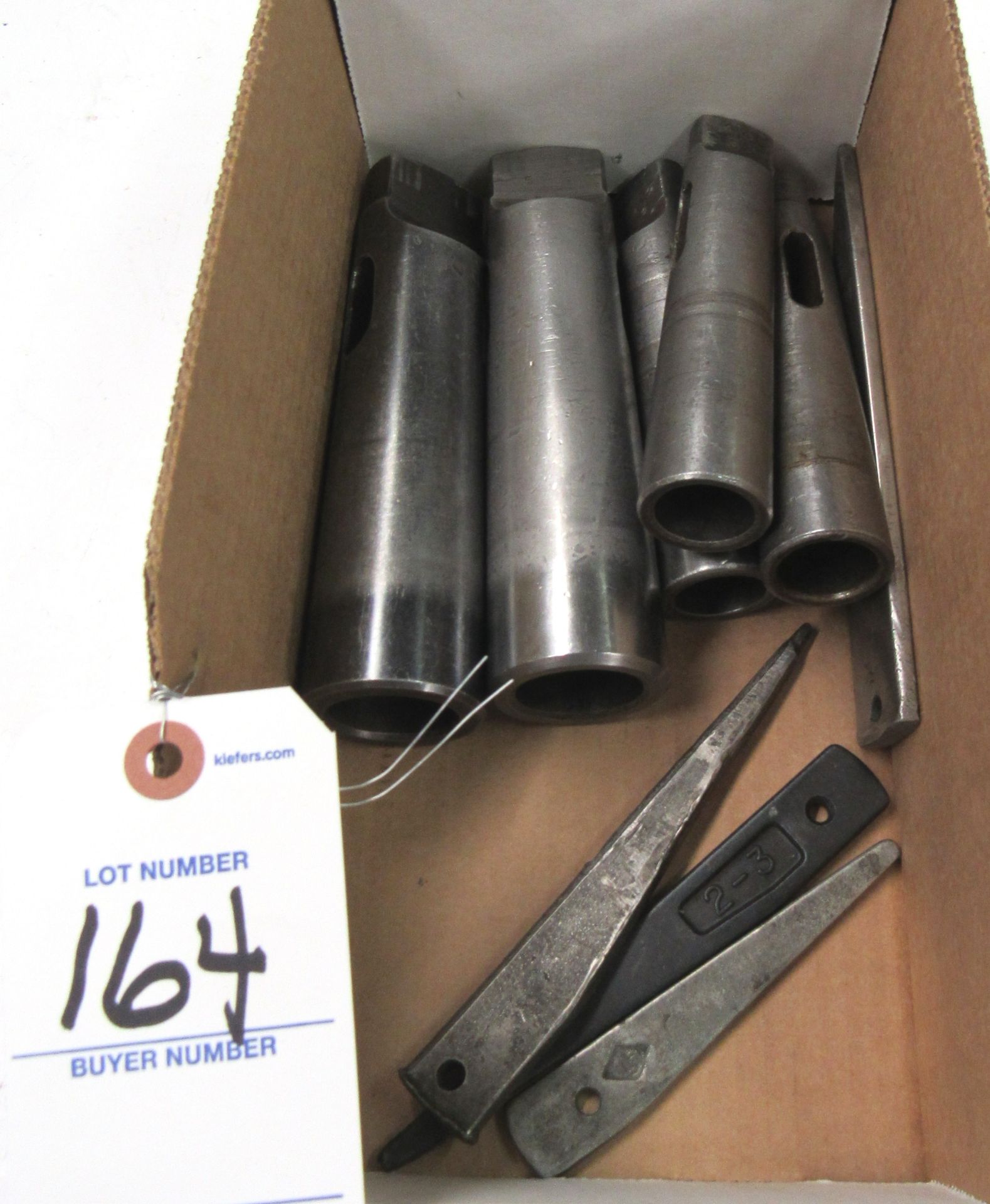 Lot Assorted Morse Taper Tool Sleeves