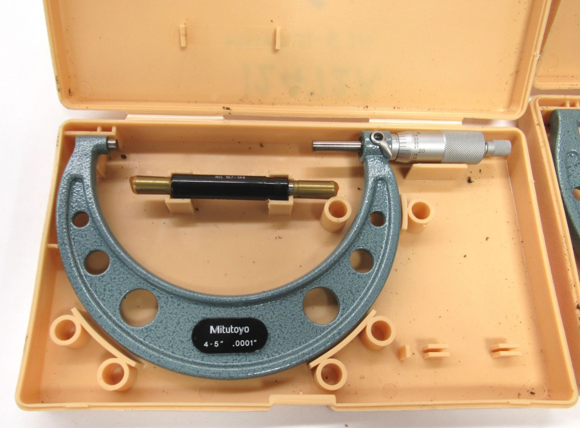 (2) Mitutoyo 4"-5" & 5"-6" Micrometers