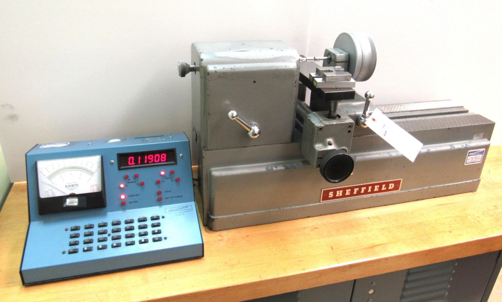 Sheffield Mod. 513HG Super Precision Micrometer W/ Blanchette BTG-1 Amplifier