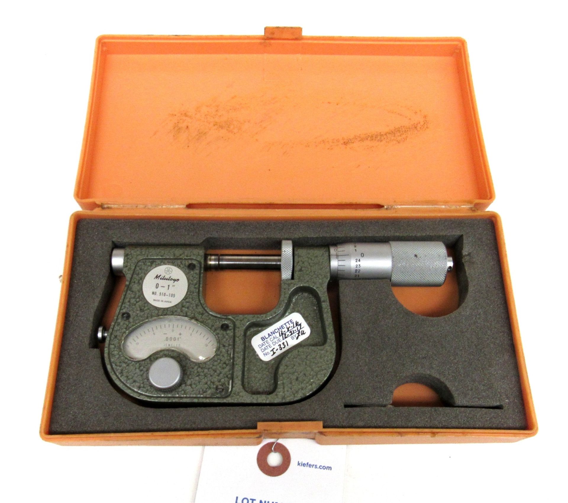 Mitutoyo 0-1" Indicating Micrometer 510-105