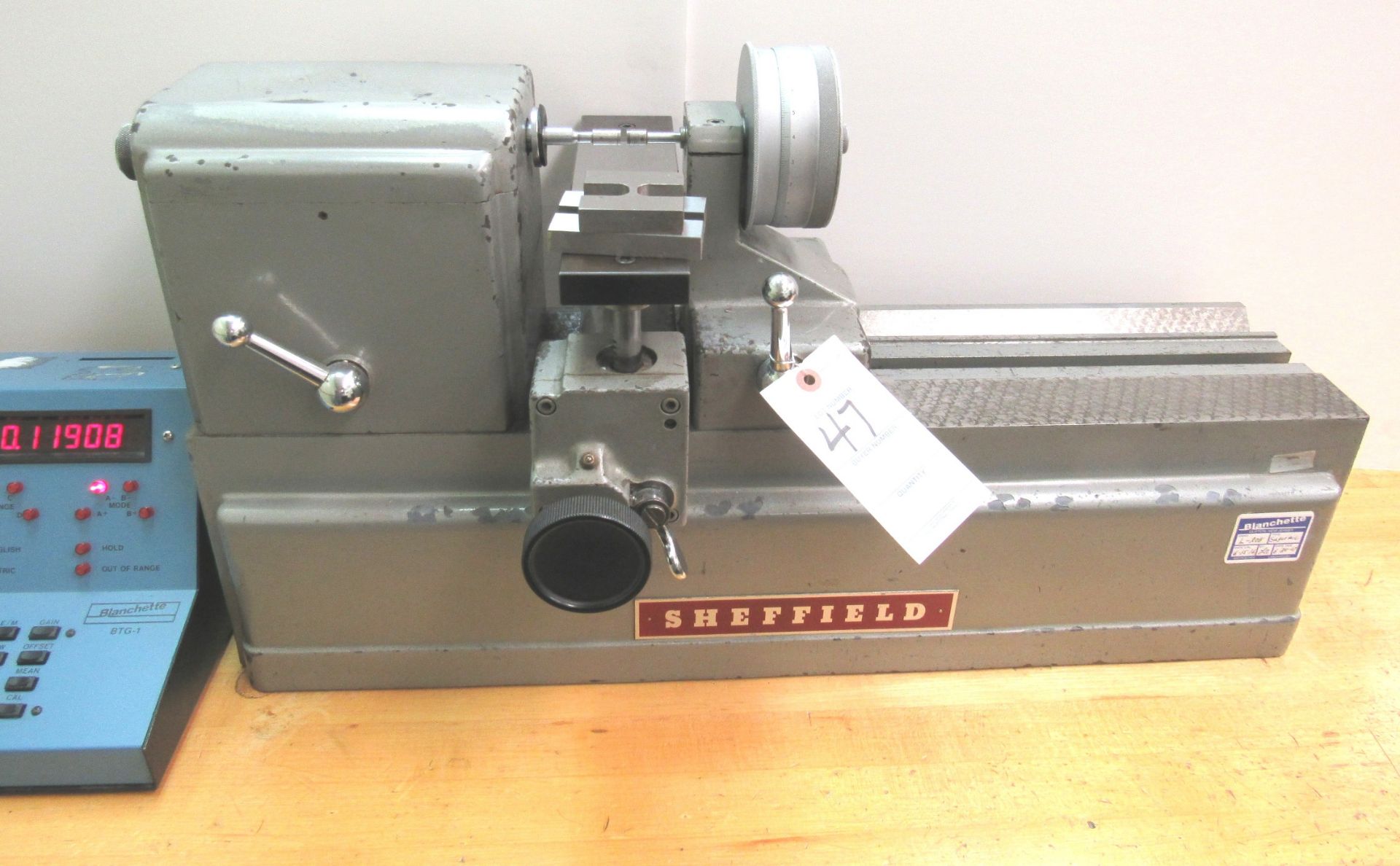 Sheffield Mod. 513HG Super Precision Micrometer W/ Blanchette BTG-1 Amplifier - Image 2 of 4