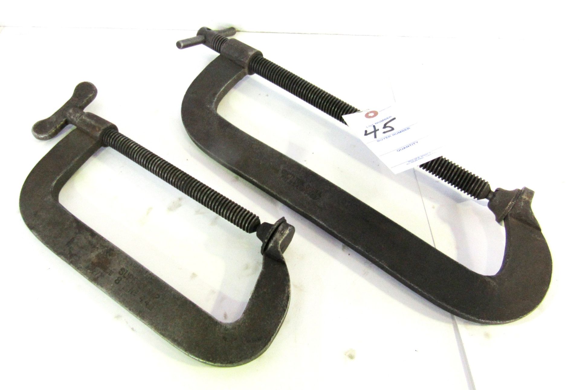 (2) SuperClamp 8" & !2" C-Clamps