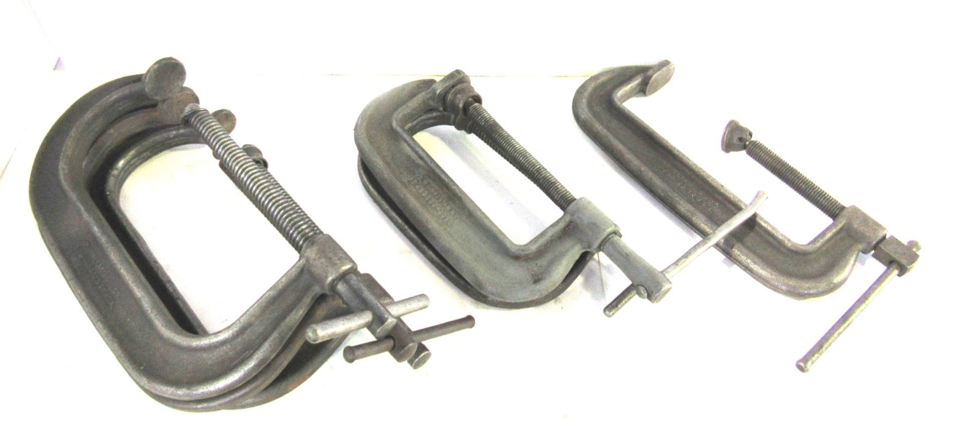 (6) Assorted Armstrong C-Clamps