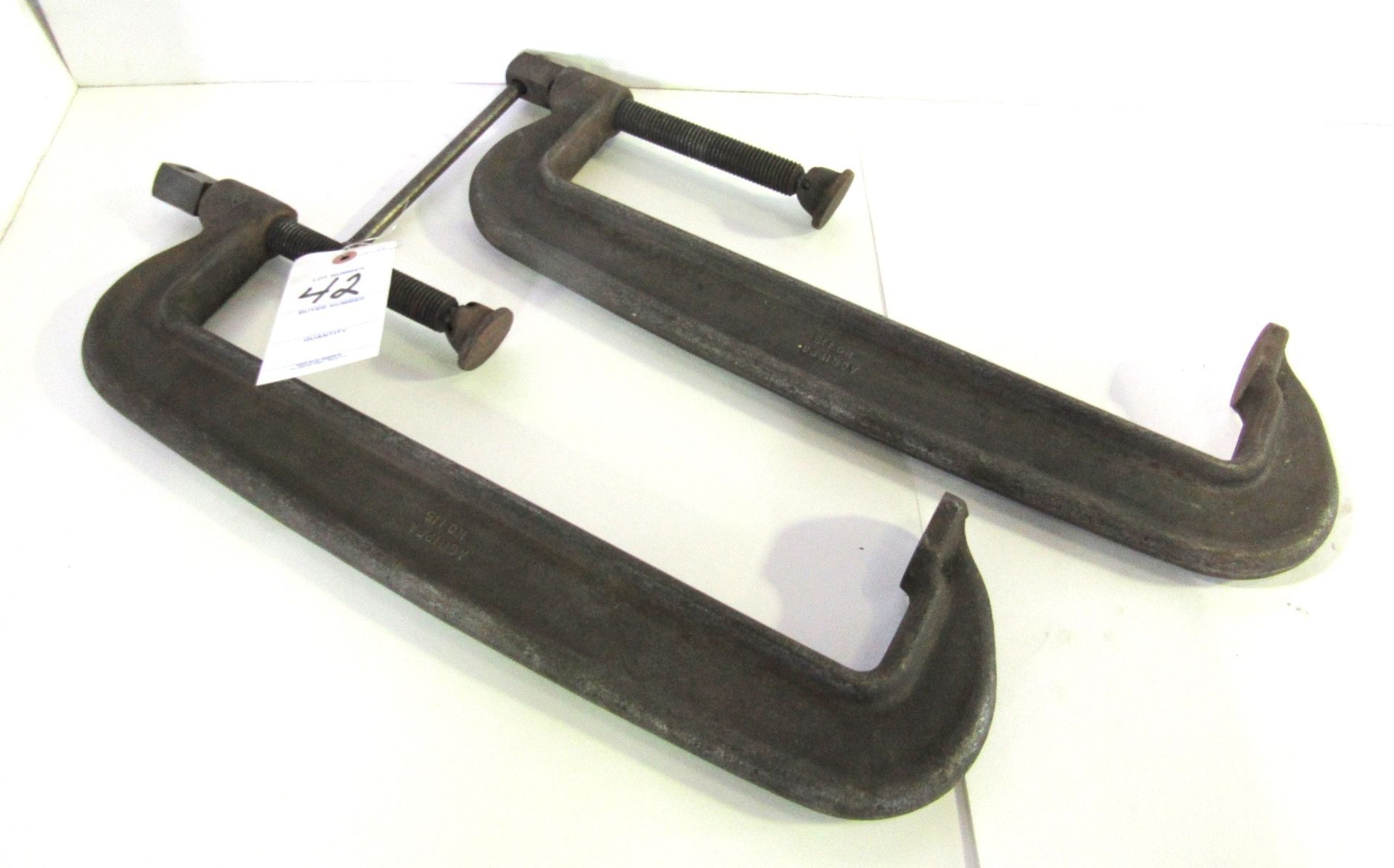 (2) JH Williams No.115 C-Clamps