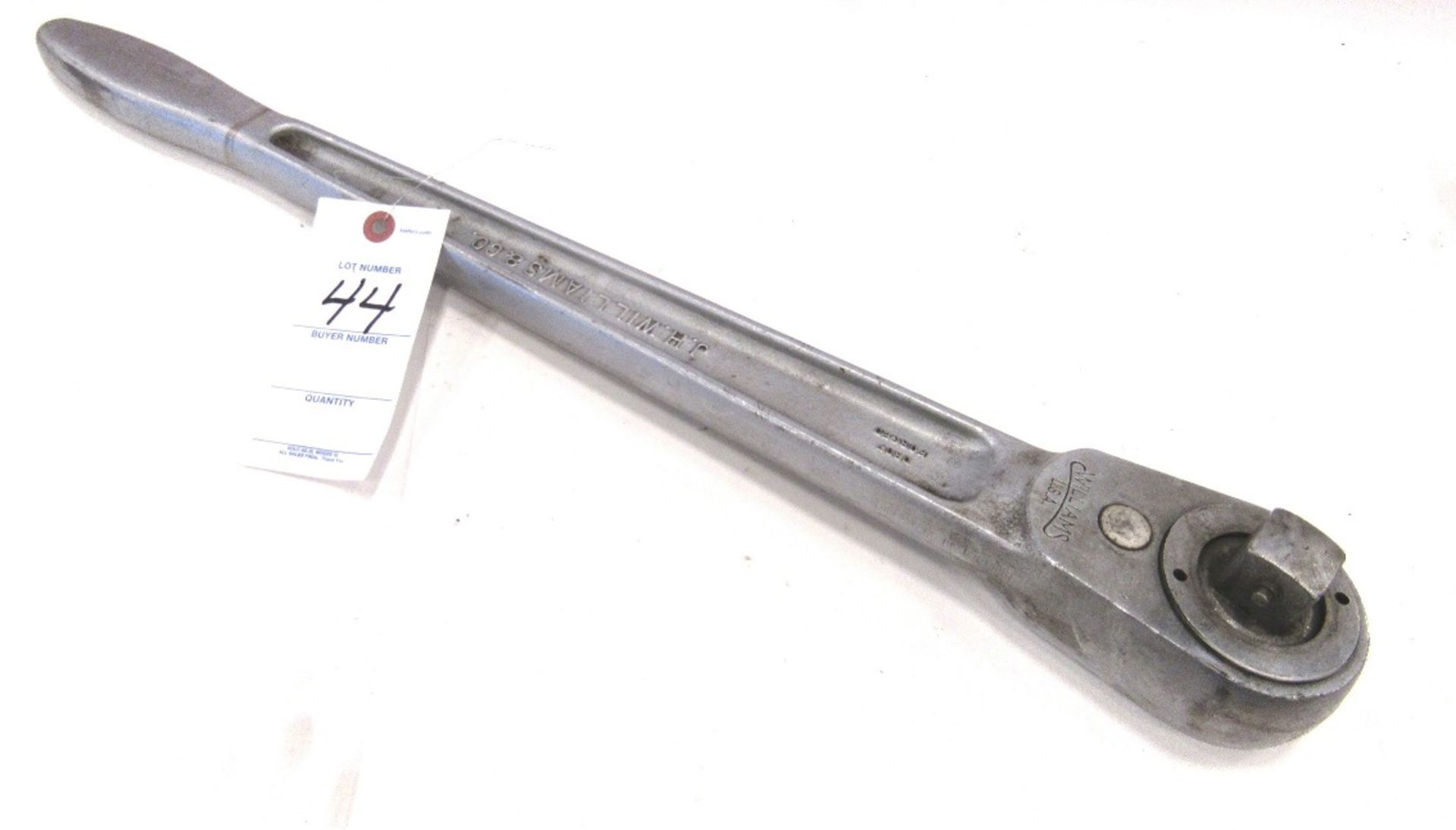 1" JH Williams No.X-5 Ratchet Wrench