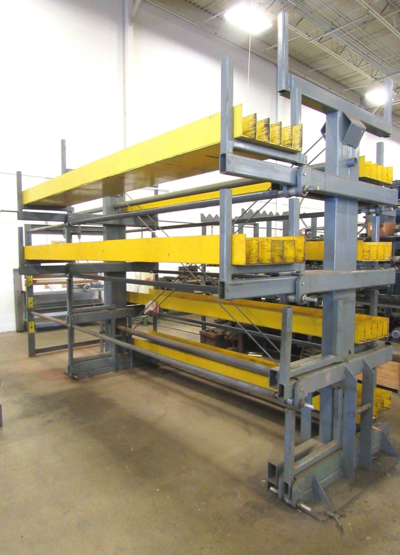Steel Storage Sytems Mod. 4T-2G-20 x 15R-2 Articulating Material Storage Rack - Image 3 of 5