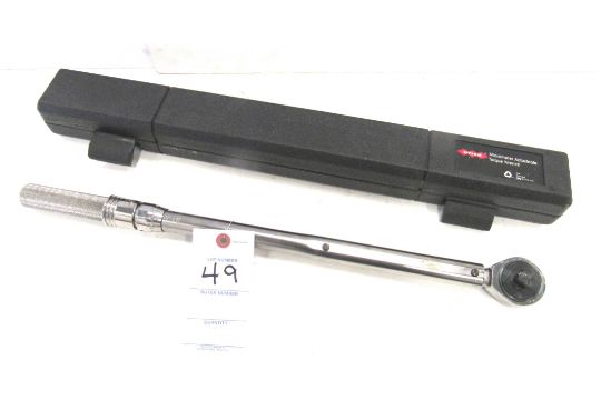 1/2" Utica Micrometer Adjustable Torque Wrench