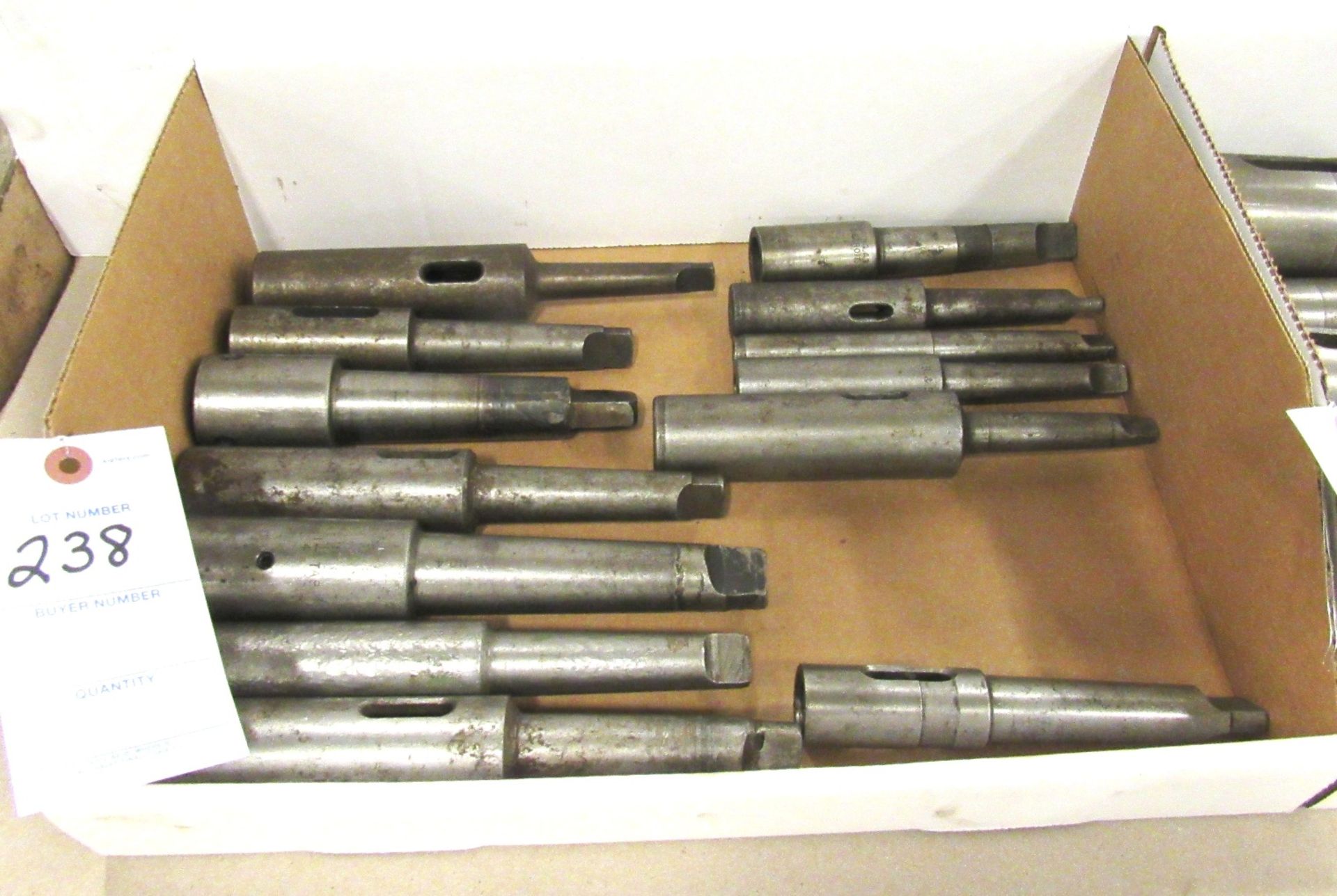 Lot Morse Taper Extension Drill Sleeves