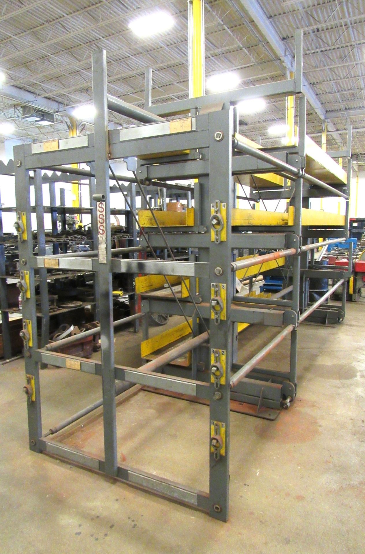 Steel Storage Sytems Mod. 4T-2G-20 x 15R-2 Articulating Material Storage Rack - Image 4 of 5