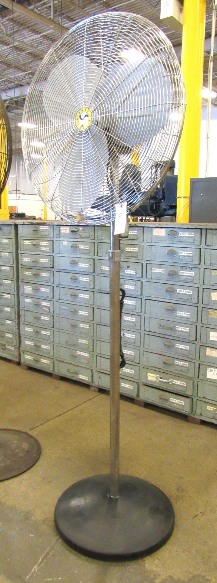 Industrial Adjustable Pedestal Floor Fan