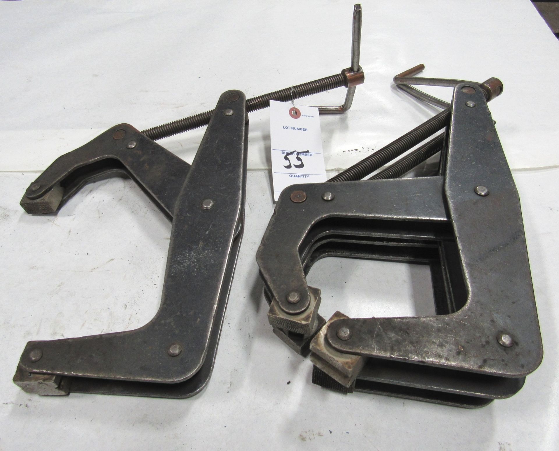 (3) 9" Kant -Twist Clamps