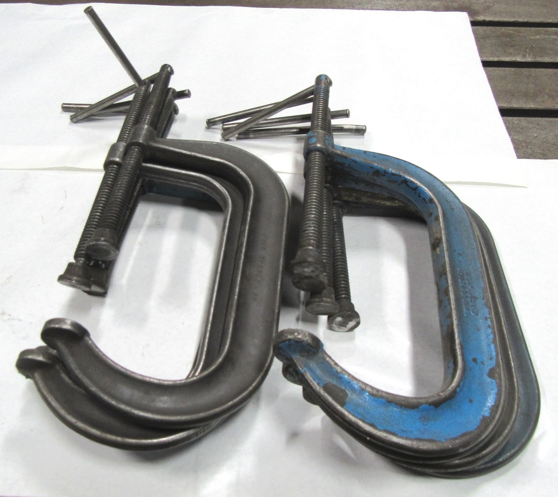 (8)- Armstrong No. 408 C- Clamps