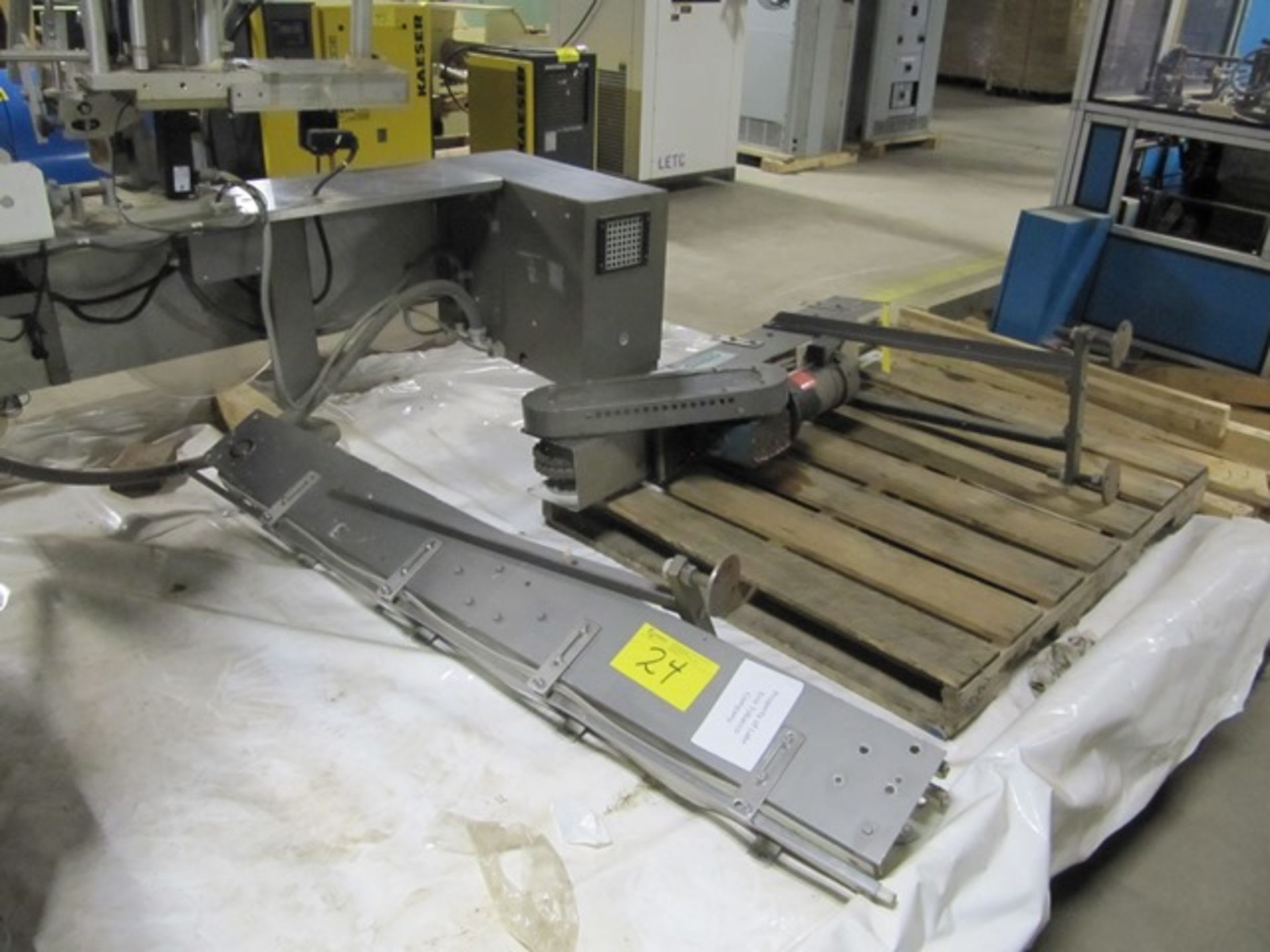 WEILER PRL-1000 SIDE LABELLER MACHINE W/CONVEYOR S/N: 828-805 - Image 3 of 4