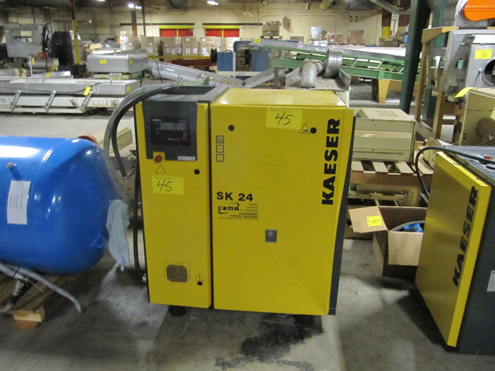 2006 KAESER SK-24 15.0 KW AIR COMPRESSOR S/N: 100958.0