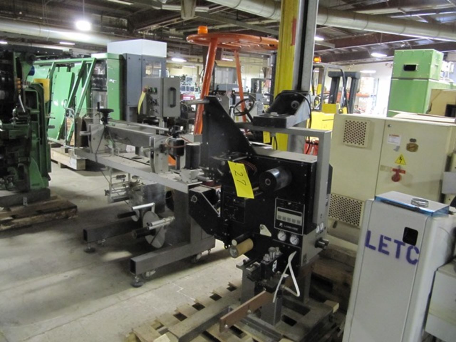 LABEL-AIRE 2114CD LABELLER MACHINE S/N: 0121099703