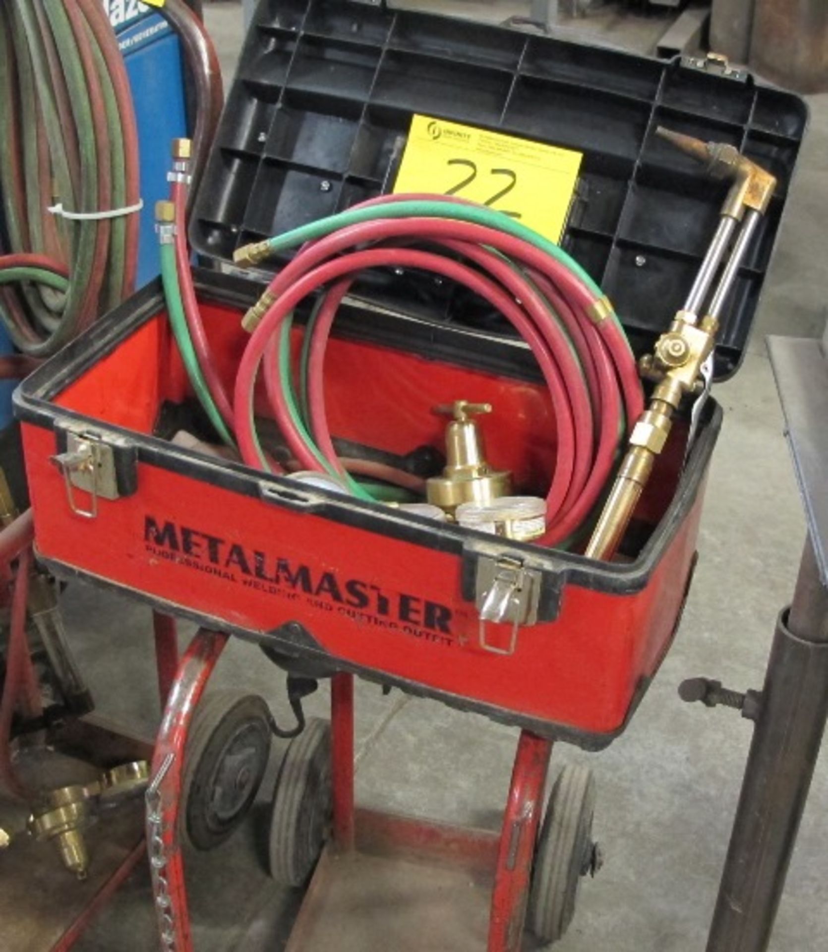 ACETYLENE TORCH SET W/CART