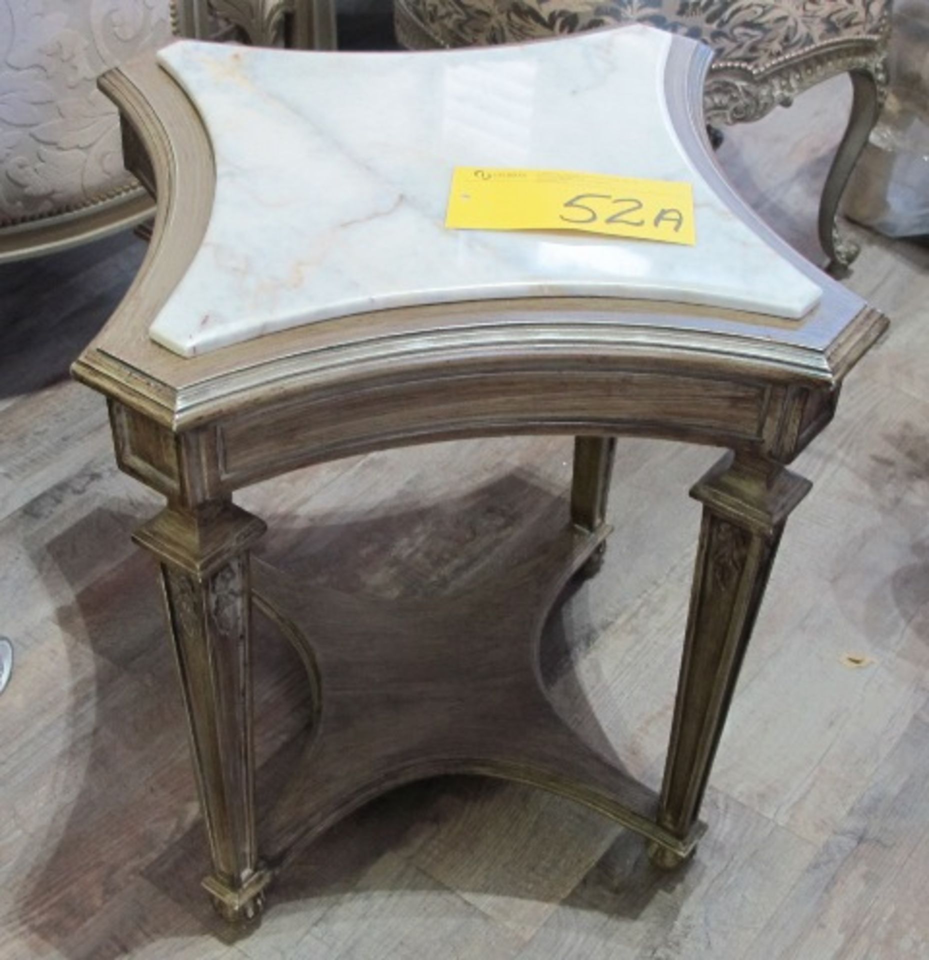 TOLEDO ACCENT TABLE, 22"W X 22"D X 25"H, MSRP $1,850