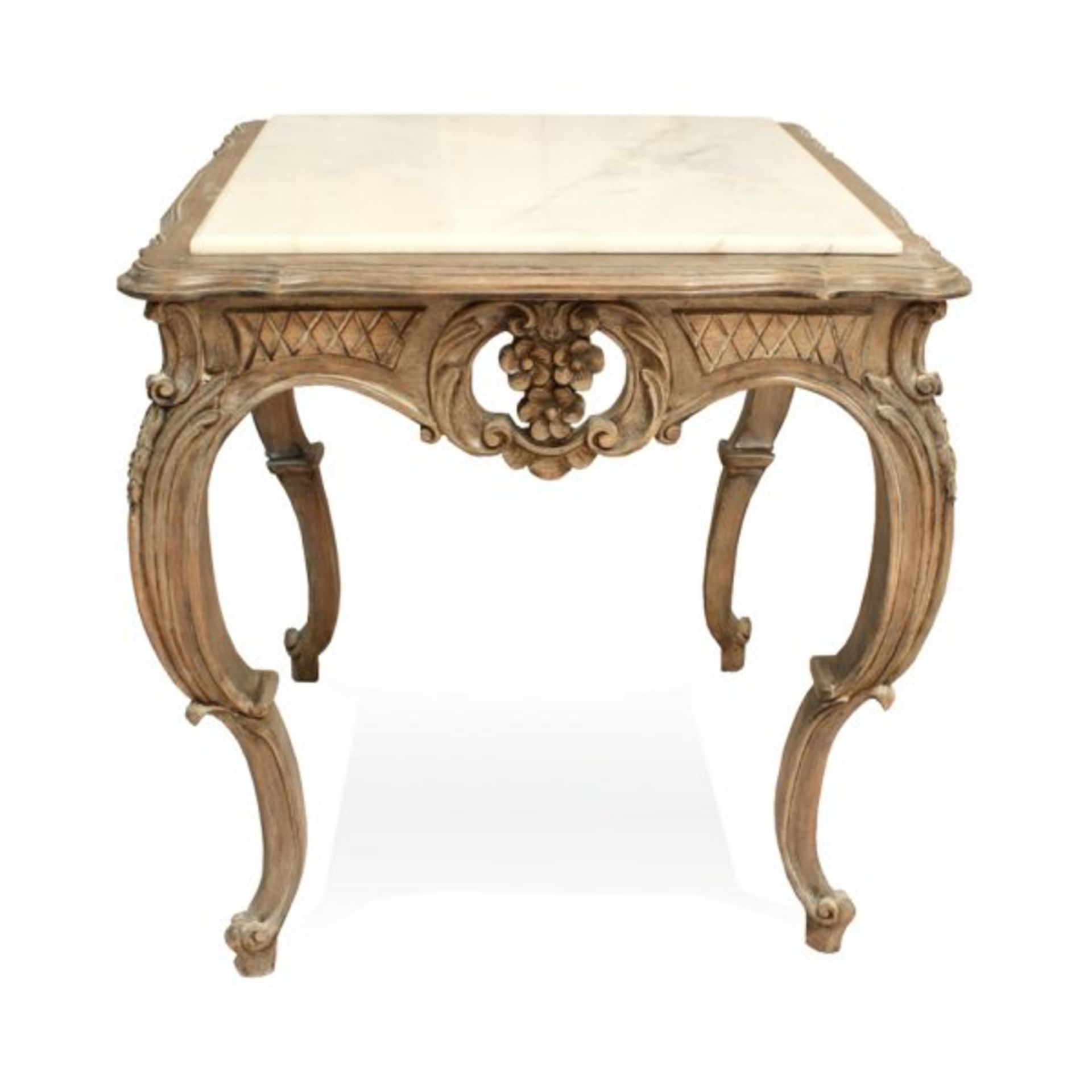 PRAGUE ACCENT TABLE, 26"W X 26"D X 27"H, MSRP $1,900 - Bild 2 aus 4