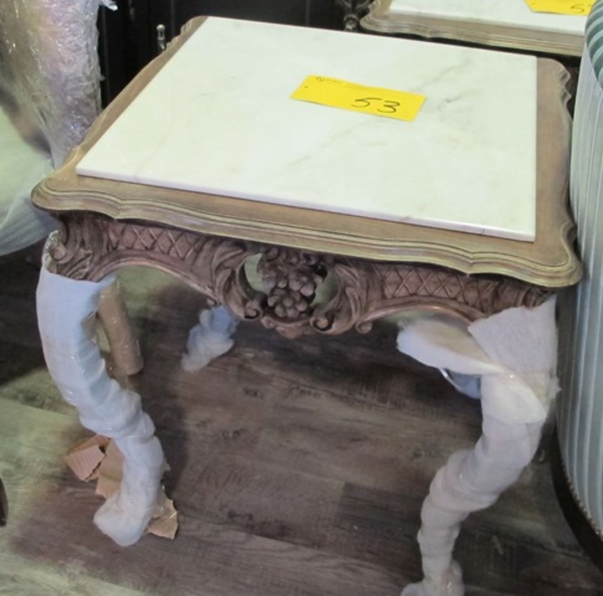 PRAGUE ACCENT TABLE, 26"W X 26"D X 27"H, MSRP $1,900