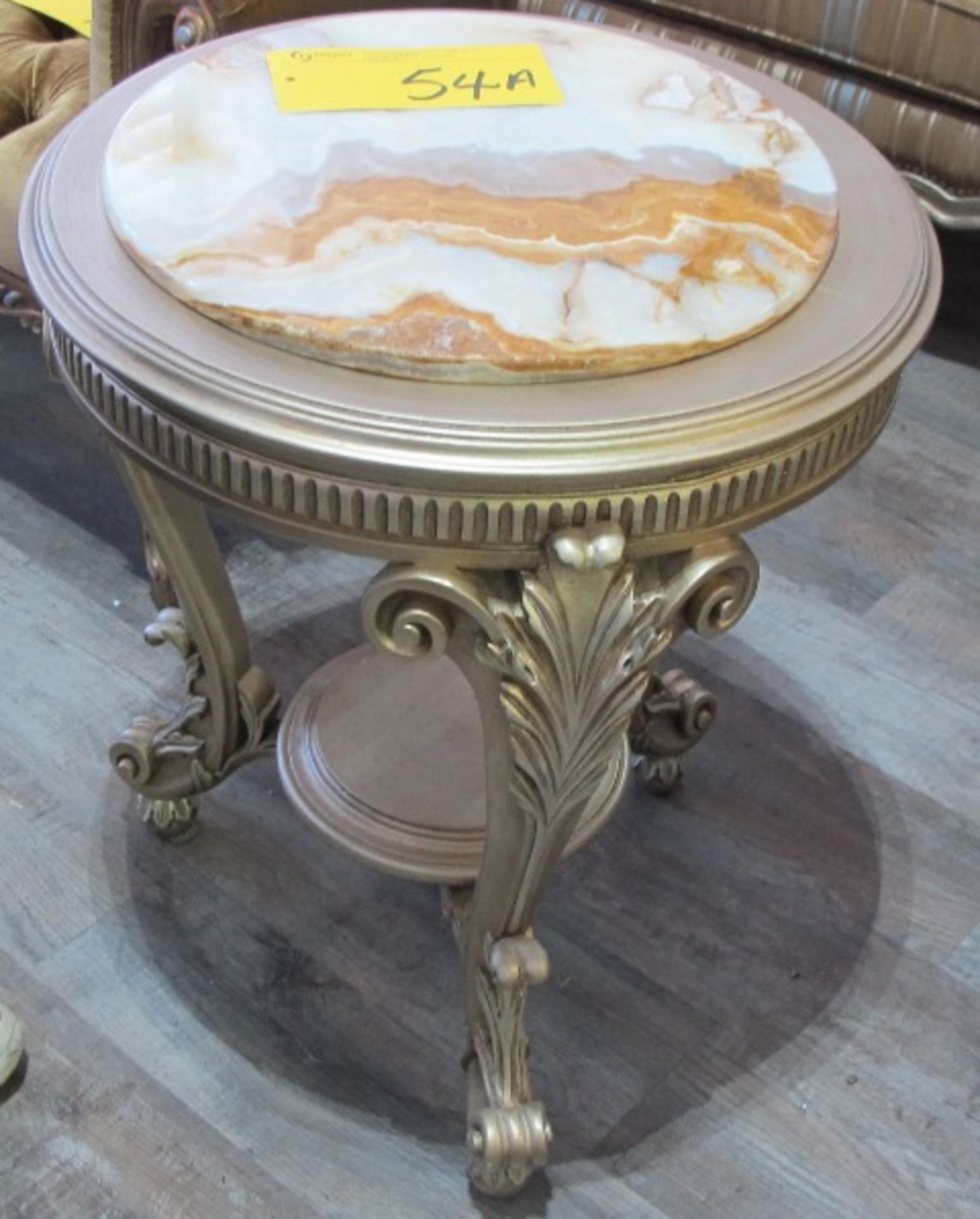 CORDOBA ACCENT TABLE, 21"DIA X 25.5"H, MSRP $1,900