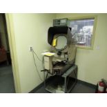 MITUTOYO PH-350 PROFILE PROJECTOR-OPTICAL COMPARATOR S/N: 172-101-4 W/STAND AND MITUTOYO DRO