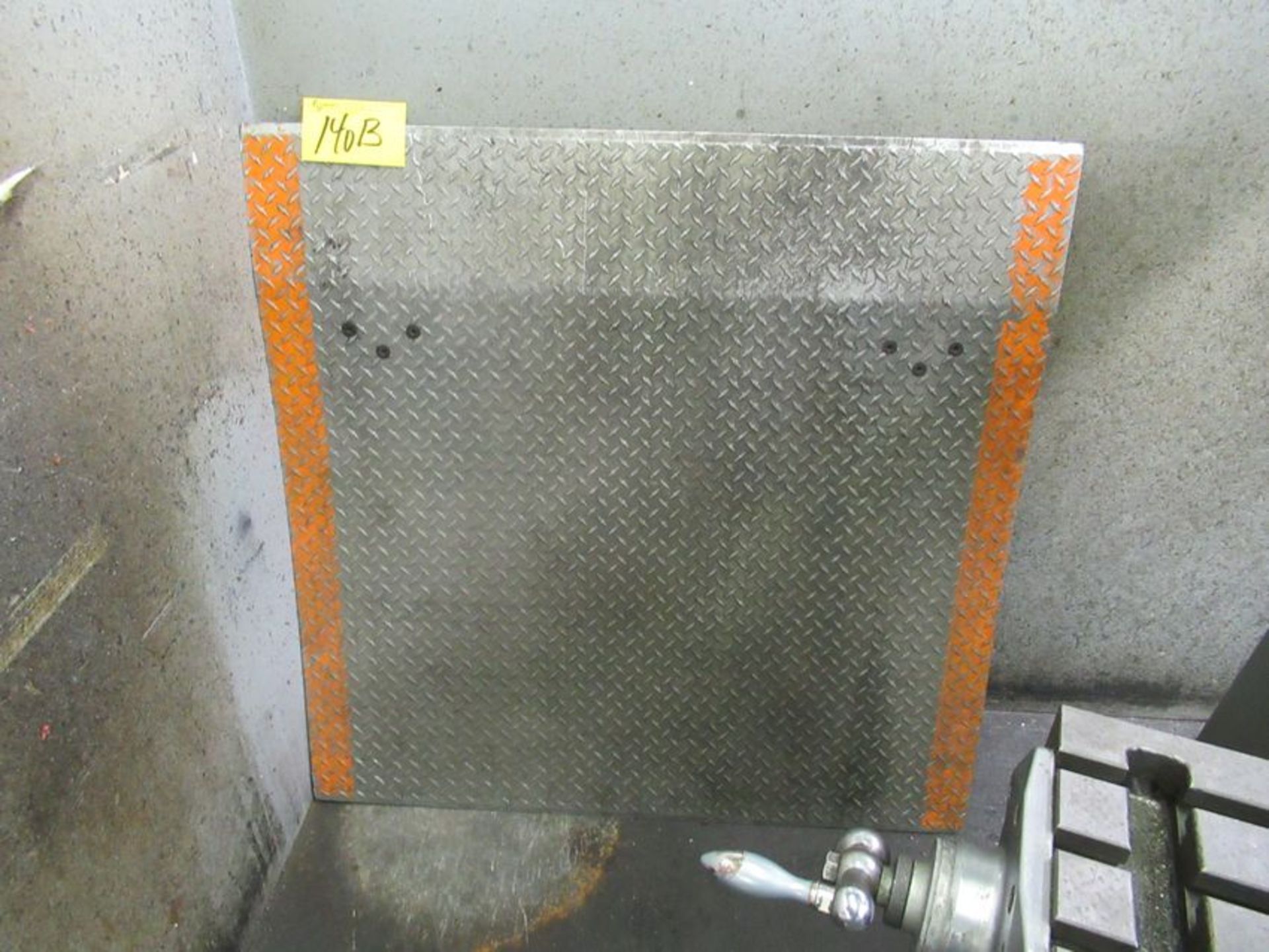 ALUMINUM 4'X4' DOCK PLATE, (1 PC.)