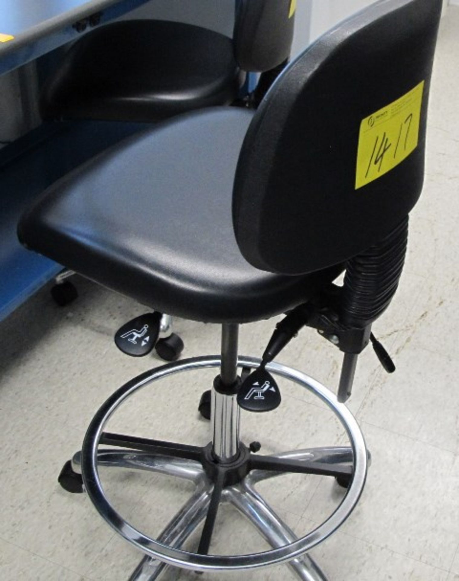 FISHER STEEL LAB STOOL (LAB)