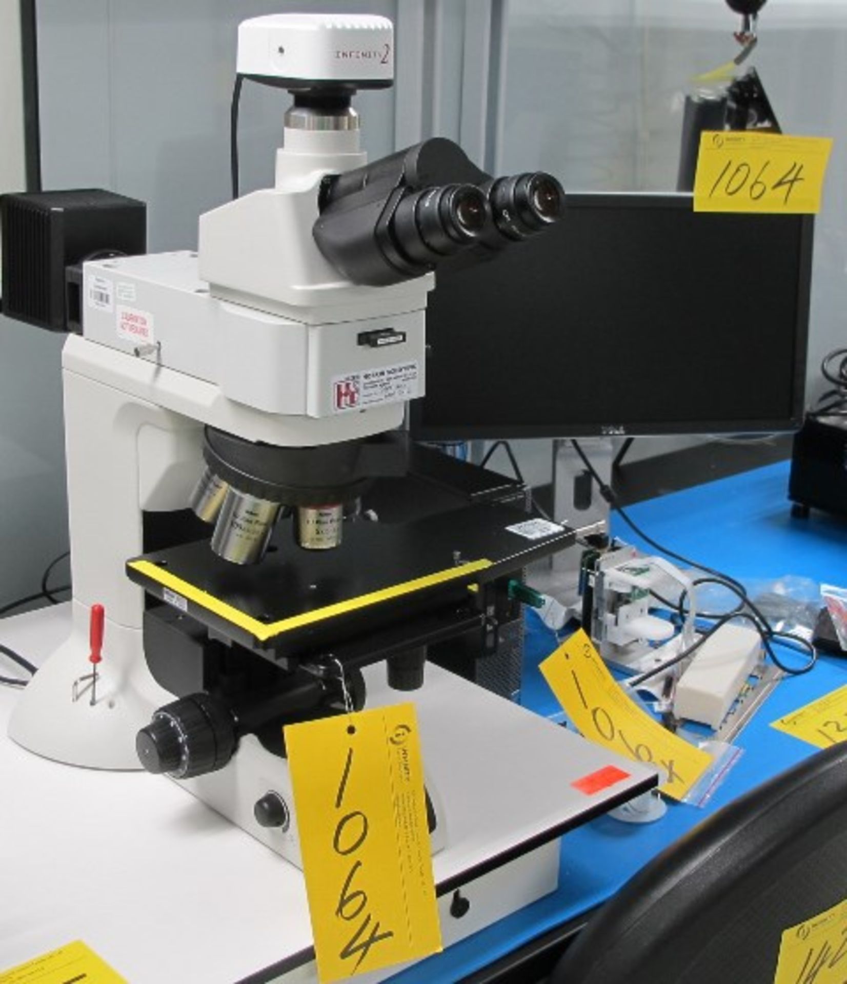 NIKON ECLIPSE LV150N LIGHT MICROSCOPE, ECLIPSE LV-CH 150N, LV-UEPI-N-CH UNIVERSAL EPI ILLUMINATOR,