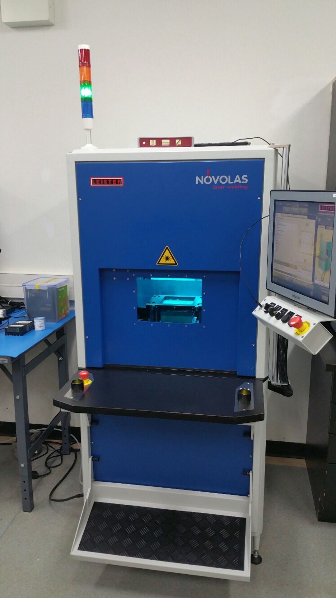 NOVOLAS WS-AT LASER WELDER, 300W, 940NM WAVELENGTH, 95MM LINE LENGTH, S/N BKWG, EIN-0329 (LOCATED AT