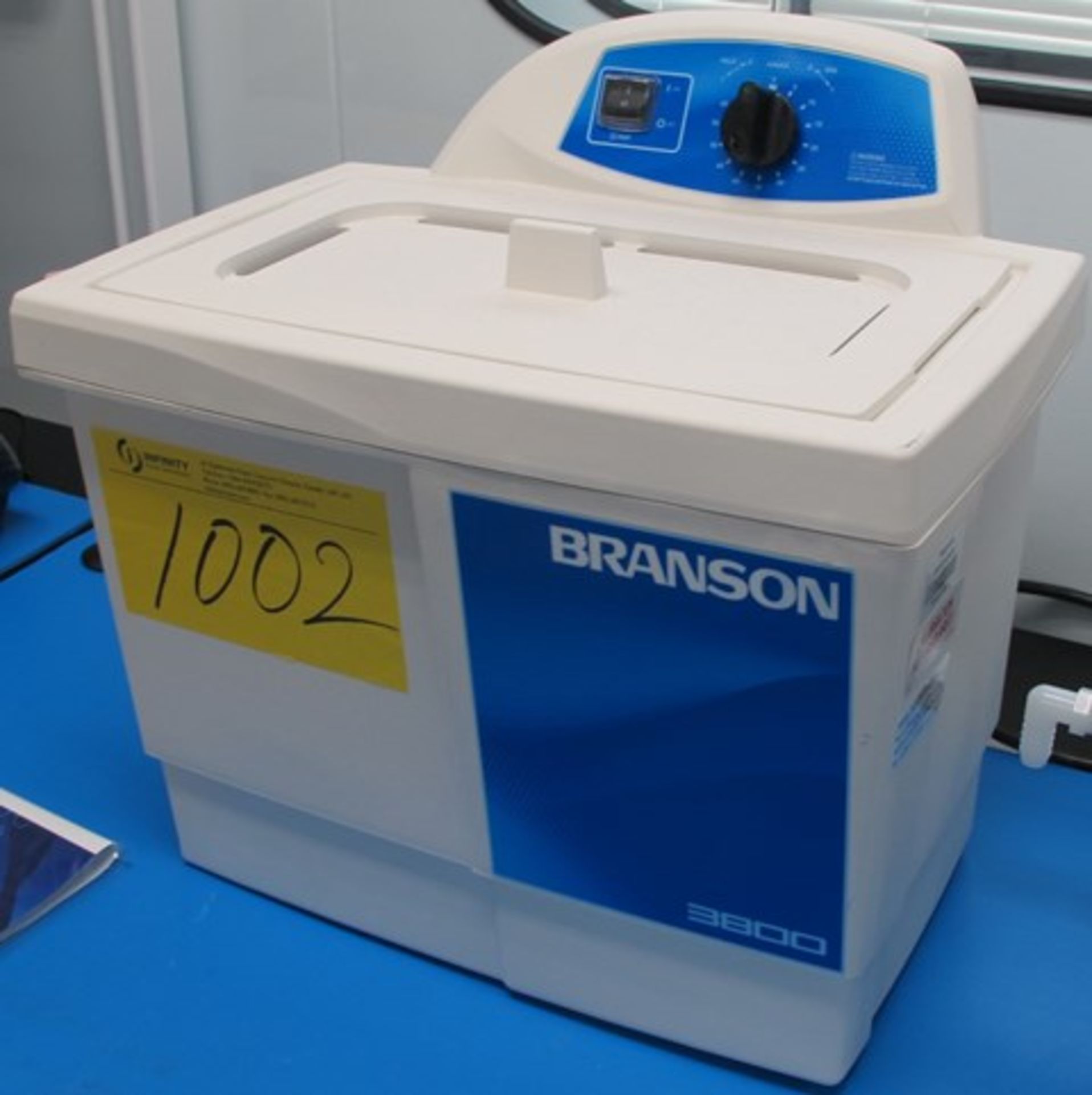 BRANSON M3800H ULTRASONIC CLEANER S/N: BGJ061451630 EIN-0031 (CLEAN ROOM)