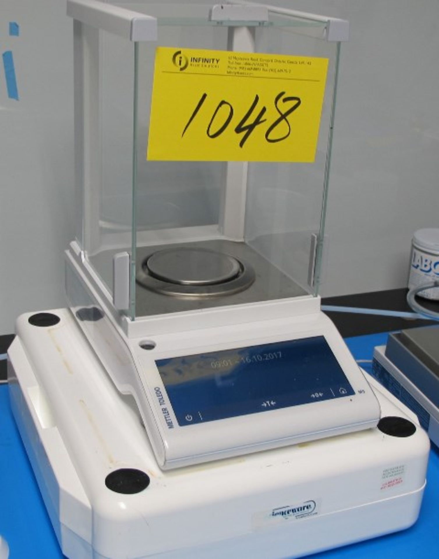 METTLER TOLEDO MS304TS 3209 PRECISION BALANCE S/N: B60505072098 EIN-0320 (CLEAN ROOM)