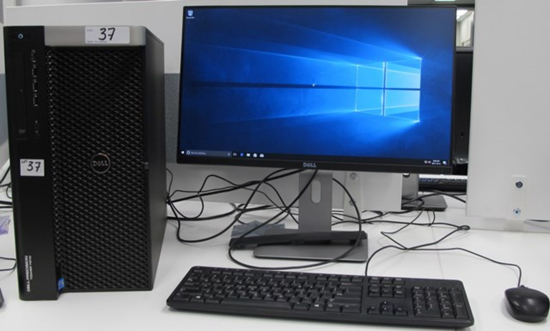 DELL PRECISION 7910 TOWER COMPUTER W/DELL MONITOR, KEYBOARD, MOUSE (WINDOWS 7)
